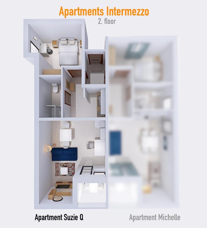 Apartment Suzie Q - Intermezzo With Sea View Rabac Exterior photo